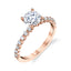 Round Solitaire Engagement Ring S1P14 - Chalmers Jewelers
