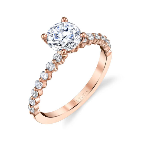 Round Solitaire Engagement Ring S1P14 - Chalmers Jewelers