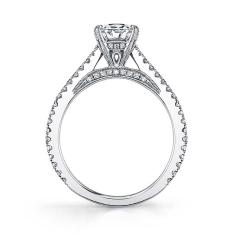 Round Solitaire Engagement Ring SY471 - Chalmers Jewelers