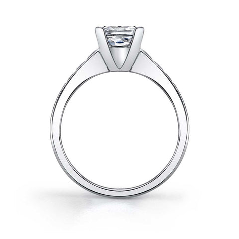 Round Solitaire Engagement Ring SY708-RB - Chalmers Jewelers