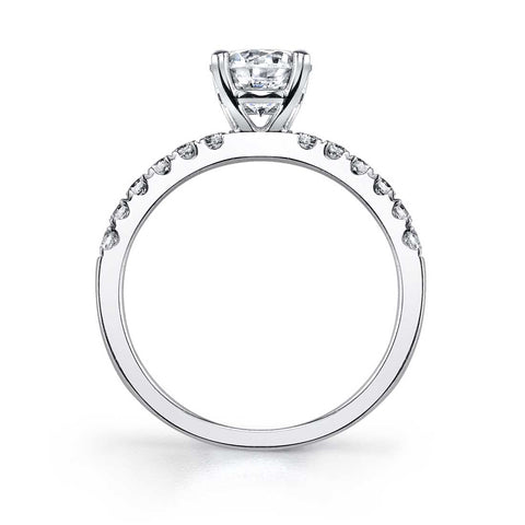 Round Solitaire Engagement Ring SY761 - Chalmers Jewelers