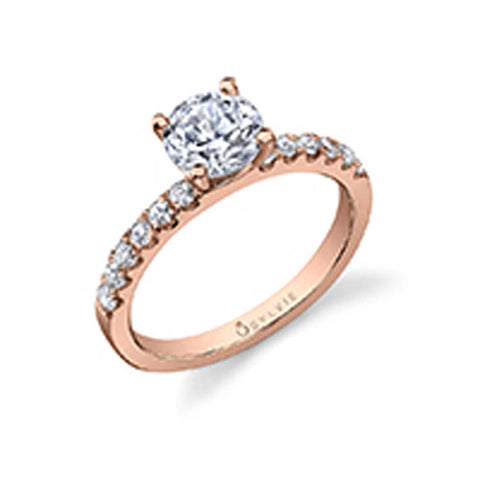 Round Solitaire Engagement Ring SY761 - Chalmers Jewelers