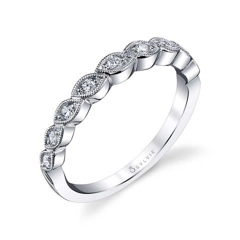 Sylvie Stackable Band - B0016 - Chalmers Jewelers