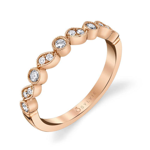 Sylvie Stackable Band - B0063 - Chalmers Jewelers