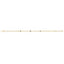 Vlora Estrella 14k Yellow Gold and Diamond Station Bracelet VB60236