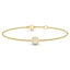 Vlora Serafina 14k Yellow Gold and Diamond Bracelet VB60283
