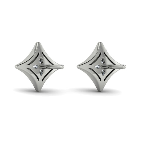 Vlora Estrella 14k White Gold and Diamond Earrings VER60247