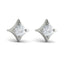 Vlora Estrella 14k White Gold and Diamond Earrings VER60247