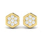 Vlora Serafina 14k Yellow Gold and Diamond Earrings VER60279