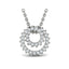 Vlora Marisol 14k White Gold and Diamond Necklace VP60159