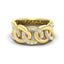 Vlora Reina 14k Yellow Gold and Diamond Band VR60523