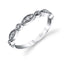 Sylvie Vintage Inspired Stackable Wedding Band - B0011 - Chalmers Jewelers