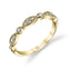 Sylvie Vintage Inspired Stackable Wedding Band - B0011 - Chalmers Jewelers