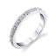 Vintage Inspired Stackable Wedding Band B0047-WG - Chalmers Jewelers