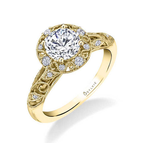 Vintage Engagement Ring S1748 - Chalmers Jewelers