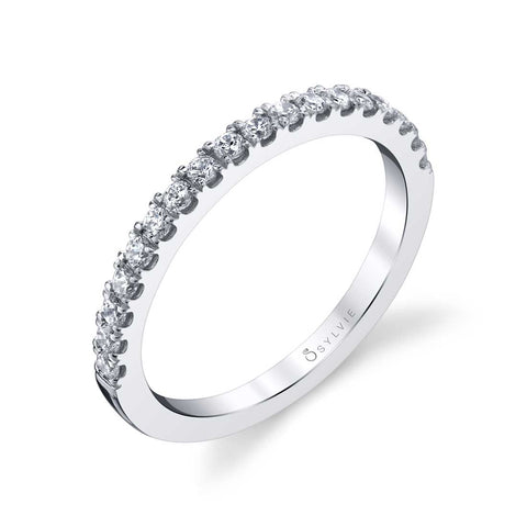 Classic Diamond Wedding Band BS1299 - Chalmers Jewelers