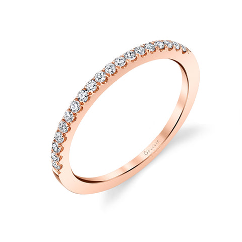 Sylvie Classic Wedding Band BSY696