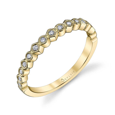 Sylvie Stackable Band - B0019 - Chalmers Jewelers