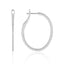 14K Inside Out Hoop Earring - Chalmers Jewelers