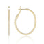 14K Inside Out Hoop Earring - Chalmers Jewelers
