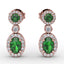 FANA Emerald and Diamond Dangle Earrings ER1624E