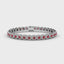 FANA Classic Cushion Cut Ruby and Diamond Bracelet B1490R