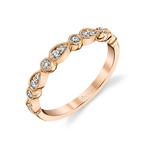 Sylvie Stackable Band - B0026 - Chalmers Jewelers