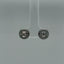 Galatea Black South Sea Pearl and Diamond Stud Earrings