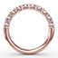 Fana Single Prong Set Anniversary Band W6302