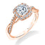 Cushion Cut Engagement Ring S1724 - CU-CH - Chalmers Jewelers
