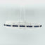 18k White Gold 2.67CTW Sapphire and Diamond Bracelet