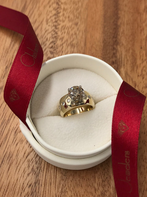 Custom Engagement Ring Example