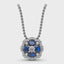 Fana Love in Bloom Sapphire and Diamond Pendant 1574