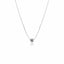 Solitaire Drilled Diamond Necklace