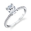 Oval Engagement Ring S1093 - OV - Chalmers Jewelers