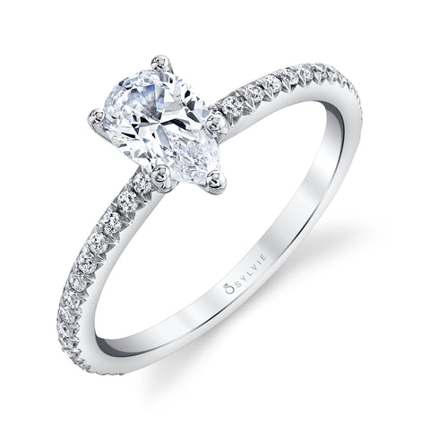 Pear Engagement Ring S1093-PS - Chalmers Jewelers