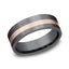 Benchmark Tantalum and 14k Rose Gold 7mm Band 0125R7010TA10