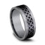 Benchmark Tantalum and Black Titanium 8mm Band CF128361BKTGTA10