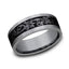 Benchmark Tantalum and Black Titanium 8mm Band CF128391BKTGTA10