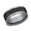 Benchmark Tantalum and Black Titanium 8mm Band CF128743BKTGTA10