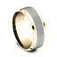 Benchmark 14k Yellow Gold and Tantalum 8mm Band CF448070GTA14KY10