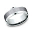 Benchmark 14k White Gold and Tantalum 8mm Band CF458010GTA14KW10