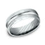 Benchmark Damascus Steel 7.5mm Band CF717505DS10