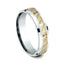 Benchmark 14k White and Yellow Gold 6mm Band CF81662614KWY10