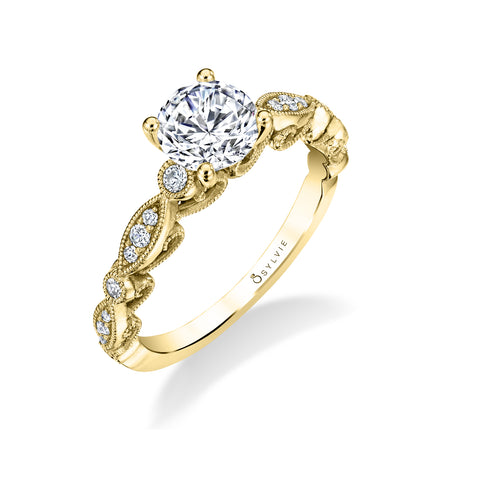 Vintage Engagement Ring S1721 - Chalmers Jewelers
