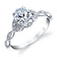 Oval Engagement Ring S2525 - Chalmers Jewelers